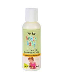 Reviva Labs Beach Baby Sun Protective Lotion No 575 UVA and UVB SPF 25 - 4 fl oz