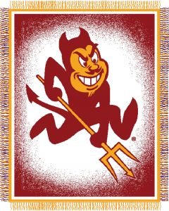 The Northwest Company Arizona State "Focus" 48"x60" Triple Woven Jacquard Throw (College) - Arizona State "Focus" 48"x60" Triple Woven Jacquard Throw (College)