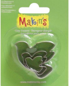 Makin's USA Makin's Clay Cutters 3/Pkg-Dove