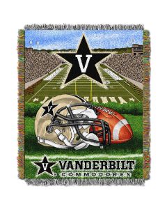 The Northwest Company Vanderbilt College "Home Field Advantage" 48x60 Tapestry Throw