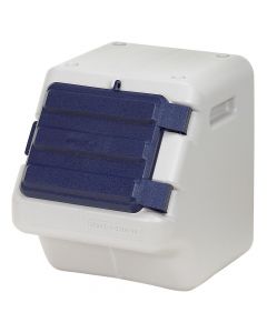 Bergan Stack-N-Stor 40 Pet Food Storage Unit Small Gray / Blue 15.25 x 15 x 12.5