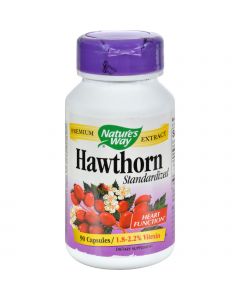 Nature's Way Hawthorn Standardized - 90 Capsules