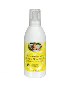 Earth Mama Angel Baby Shampoo and Body Wash - Organic Unscented - 34 oz