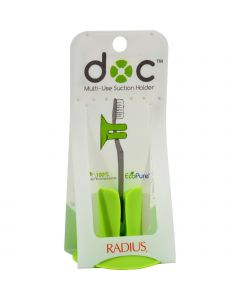 Radius Toothbrush Holder - The Doc - Multi-Use Suction Holder - 4 Count