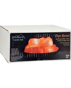 Himalayan Salt Fire Bowl with Stones - 1 ct