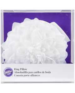 Wilton Ring Pillow 6"X6"-Gardenia