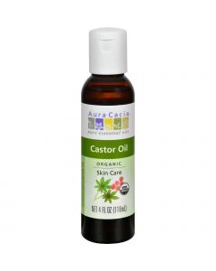 Aura Cacia Skin Care Oil - Organic Castor Oil - 4 fl oz