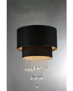 Warehouse of Tiffany Double Cake Crystal Chandelier