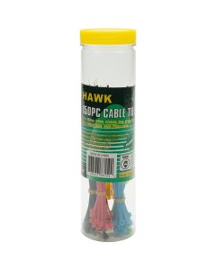 Hawk Importers Cable Tie Set 150pcs-Assorted