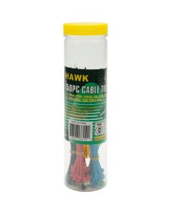 Hawk Importers Cable Tie Set 150pcs-Assorted