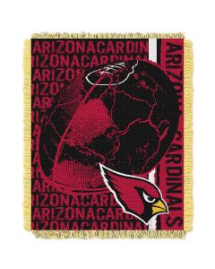 The Northwest Company Cardinals  48x60 Triple Woven Jacquard Throw - Double Play Series