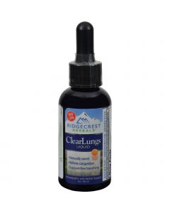 RidgeCrest Herbals ClearLungs Liquid Orange - 2 fl oz