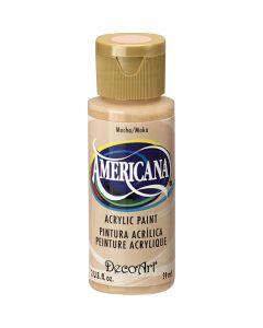 Deco Art Americana Acrylic Paint 2oz-Mocha-Opaque