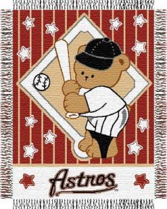 The Northwest Company Astros baby 36"x 46" Triple Woven Jacquard Throw (MLB) - Astros baby 36"x 46" Triple Woven Jacquard Throw (MLB)