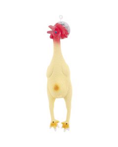 Westminster Pet Products Large Rubber Chicken Dog Toy 17" Tall-