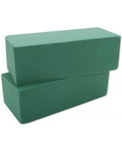 Floracraft Artesia Wet Foam Blocks 2/Pkg-3"X4"X9"