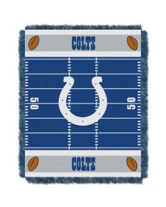 The Northwest Company Colts  Baby 36x46 Triple Woven Jacquard Throw - Field Series
