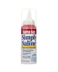 Simply Saline Nasal Mist - Adult Super Size - 3 oz