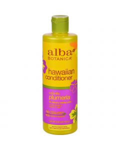 Alba Botanica Hawaiian Hair Conditioner Plumeria - 12 fl oz
