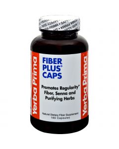 Yerba Prima Fiber Plus Caps - 625 mg - 180 Capsules