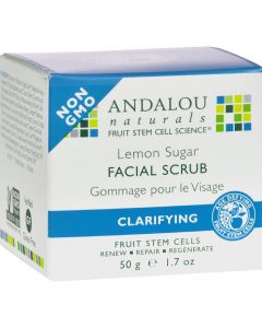 Andalou Naturals Clarifying Facial Scrub Lemon Sugar - 1.7 fl oz