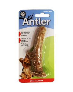 Pet Qwerks Small Antler-Beef