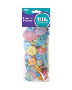 Blumenthal Lansing Favorite Findings Big Bag Of Buttons-Happy 3.5oz