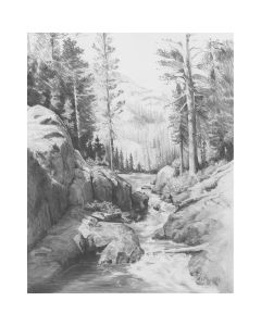 Royal Brush Sketching Made Easy Kit 9"X12"-Shadow Lake