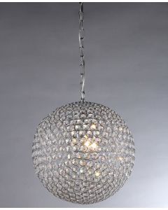 Warehouse of Tiffany Orai 5-light Chrome Chandelier