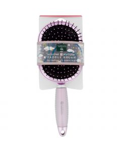 Earth Therapeutics Hair Brush - Paddle - Silicon - Pink - 1 Count