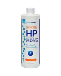 Essential Oxygen Hydrogen Peroxide 3% - Food Grade  - 16 oz