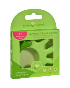 Green Sprouts Teether - Cornstarch - Hand - Green - 1 Count