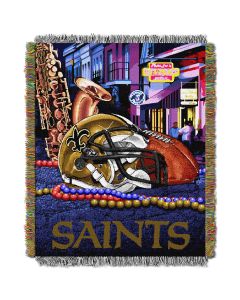 The Northwest Company Saints  "Home Field Advantage" 48x60 Tapestry Throw