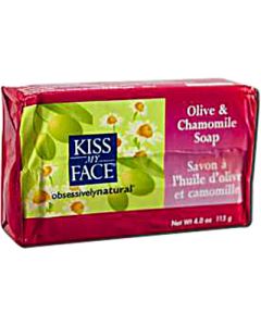 Kiss My Face Bar Soap Olive and Chamomile - 4 oz