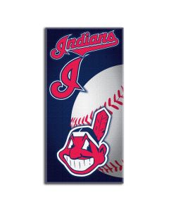 The Northwest Company Indians 30"x60" Terry Beach Towel (MLB) - Indians 30"x60" Terry Beach Towel (MLB)