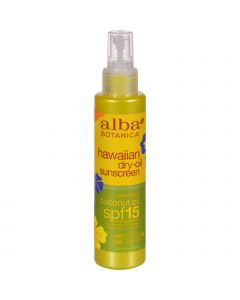 Alba Botanica Dry Tanning Oil SPF 15 - 4.5 fl oz