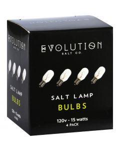Evolution Salt Bulb - Clear - 15 Watt - Pack of 4