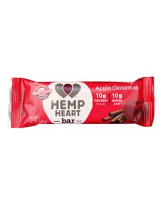 Manitoba Harvest Hemp Harvest Bar - Apple Cinnamon - 1.6 oz - Case of 12