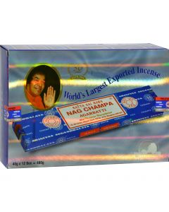 Sai Baba Nag Champa Agarbatti Incense - 40 g - Case of 12