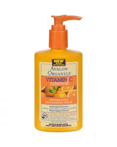 Avalon Organics Hydrating Cleansing Milk Vitamin C - 8.5 fl oz