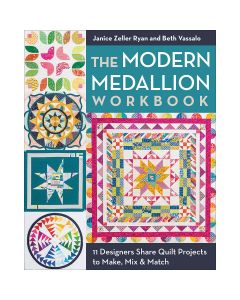 C&T Publishing Stash Books-The Modern Medallion Workbook