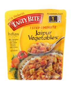 Tasty Bite Entrees - Indian Cuisine - Jaipur Vegetables - 10 oz - case of 6