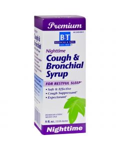 Boericke and Tafel Cough and Bronchial Syrup Nighttime - 8 fl oz