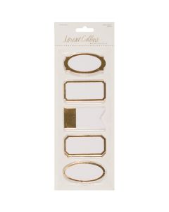 Teresa Collins Studio Gold Sticky Labels 50/Pkg-