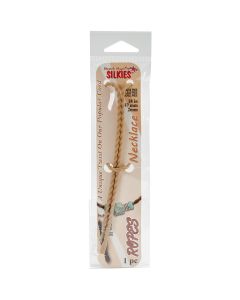 Pepperell Silkies Rope Necklace 18" 1/Pkg-Fawn
