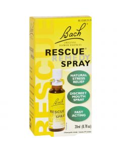 Bach Flower Remedies Essences Rescue Remedy Spray Original Flower - 0.7 fl oz