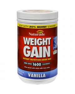 Naturade Weight Gain Vanilla - 20.3 oz