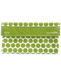 Lunchskins Snack Bag - Green Dot