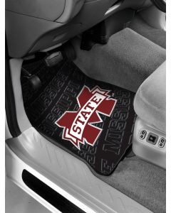 The Northwest Company Mississippi State College Car Floor Mats (Set of 2) - Mississippi State College Car Floor Mats (Set of 2)