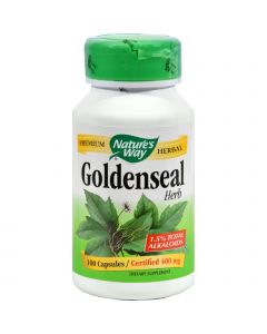Nature's Way Goldenseal Herb - 100 Capsules